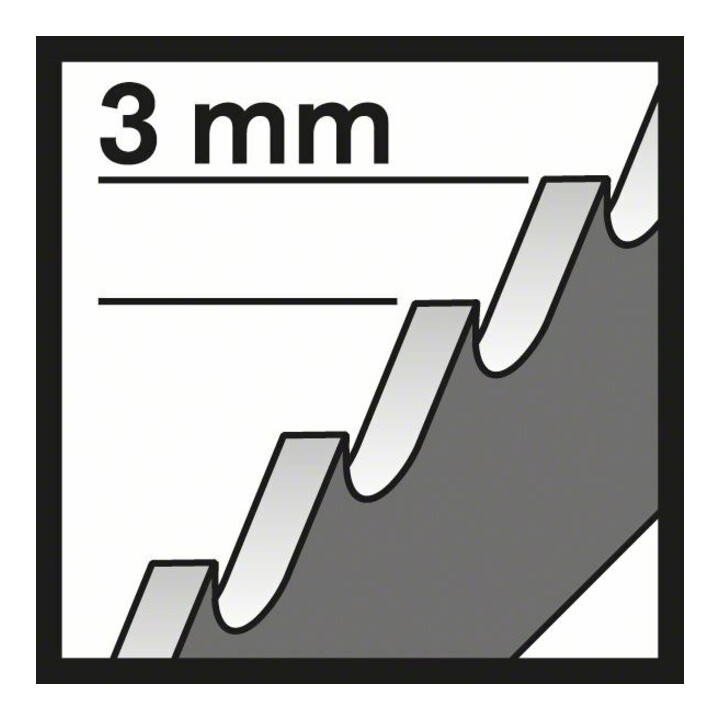 Bosch decoupeerzaagblad T 111 C, Basic for Wood