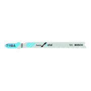 Bosch decoupeerzaagblad T 118 A, Basic for Metal-2