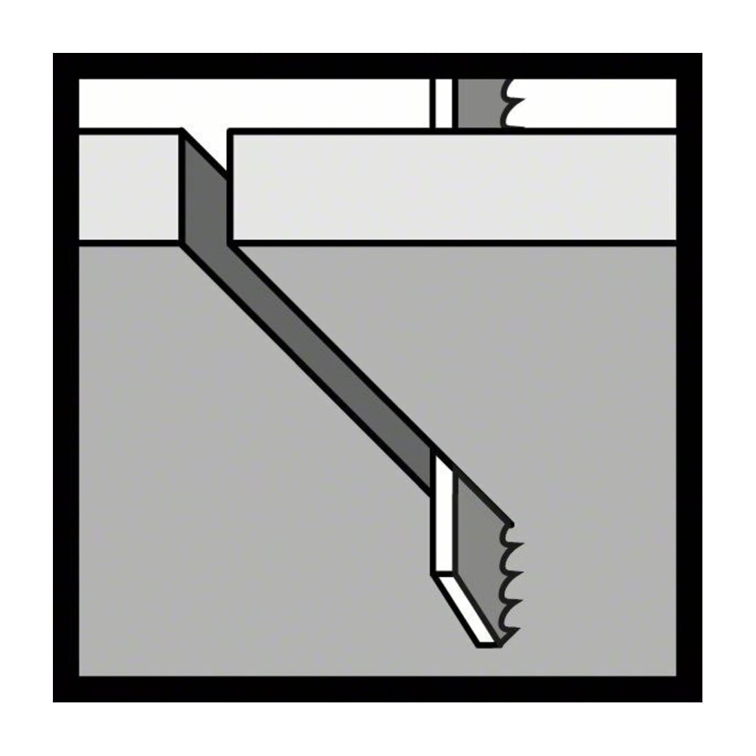 Bosch decoupeerzaagblad T 118 G, Basic for Metal