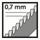 Bosch decoupeerzaagblad T 118 G, Basic for Metal