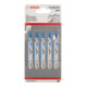 Bosch Decoupeerzaagblad T 118 GFS, Basic voor Inox