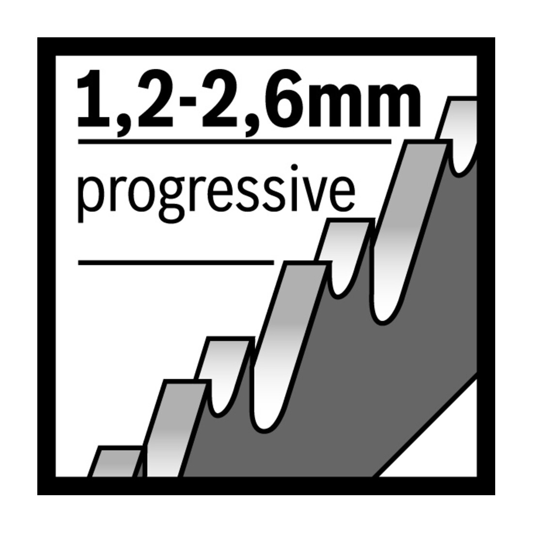Bosch decoupeerzaagblad T 123 XF, Progressor for Metal