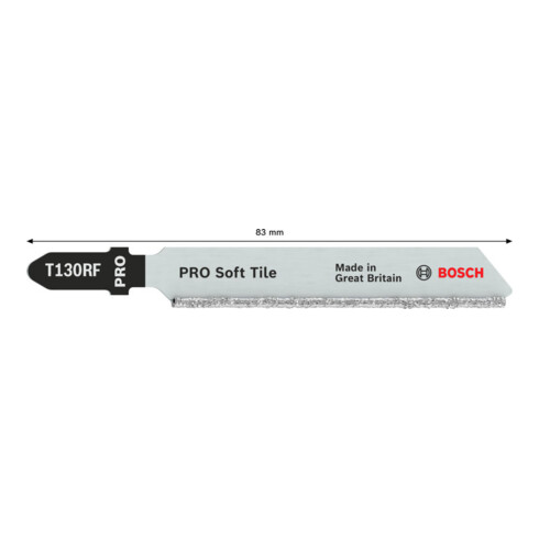 Bosch decoupeerzaagblad T 130 Riff, Special for Ceramics