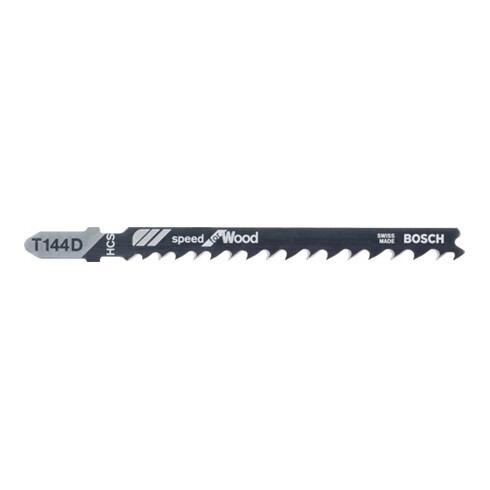 Bosch decoupeerzaagblad T 144 D, Speed for Wood