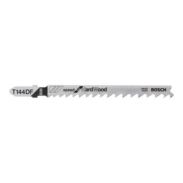 Bosch decoupeerzaagblad T 144 DF, Speed for Hard Wood