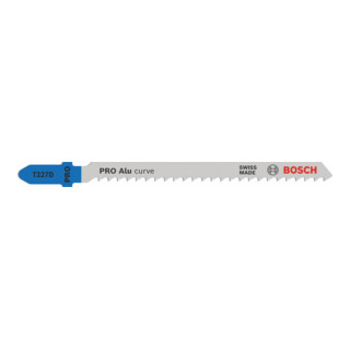 Bosch decoupeerzaagblad T 227 D, Special for Alu