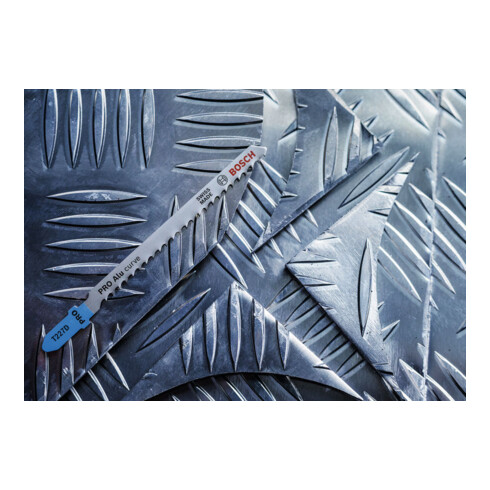 Bosch decoupeerzaagblad T 227 D, Special for Alu
