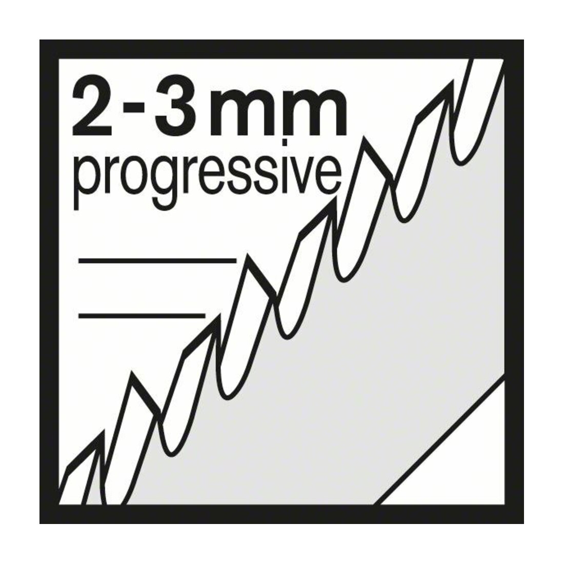 Bosch decoupeerzaagblad T 234 X, Progressor for Wood