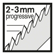 Bosch decoupeerzaagblad T 234 X, Progressor for Wood-5