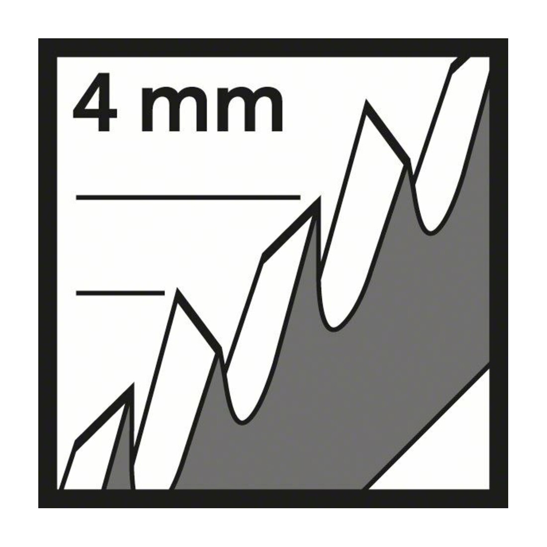 Bosch decoupeerzaagblad T 344 DP, Precision for Wood