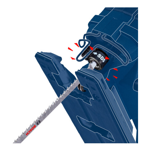 Bosch decoupeerzaagbladen-set Basic for Wood, 10 stuks