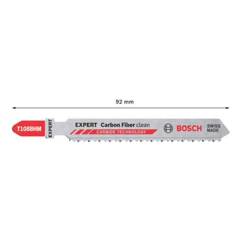 BOSCH Decoupeerzaagbladen, set, Omschrijving: T108BHM-E