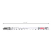 Bosch EXPERT 'Hard Wood 2-zijdig zuiver' T 308 BFP decoupeerzaagblad-5