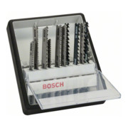 Bosch decoupeerzaagbladen set Robust Line Wood Expert T-schacht 10-delig