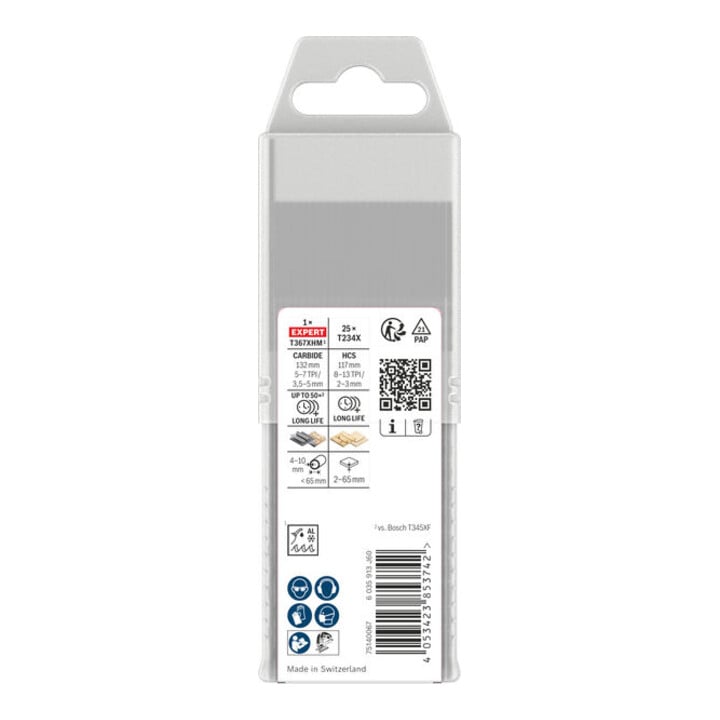 Bosch Decoupeerzaagbladen Set T234X+EXPERT T367XHM 26-dlg Multi Material
