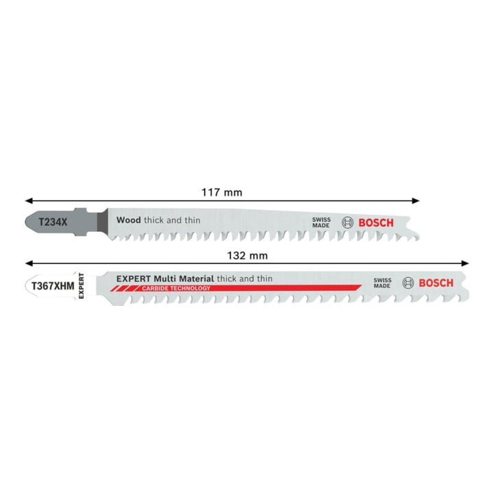 Bosch Decoupeerzaagbladen Set T234X+EXPERT T367XHM 26-dlg Multi Material