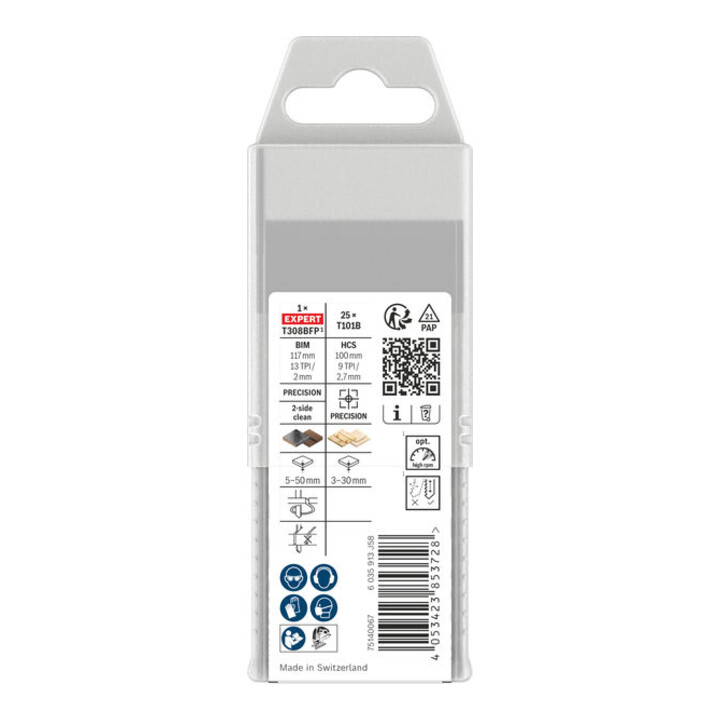 Bosch Decoupeerzaagbladen T101B en T308BFP Set 26-dlg.