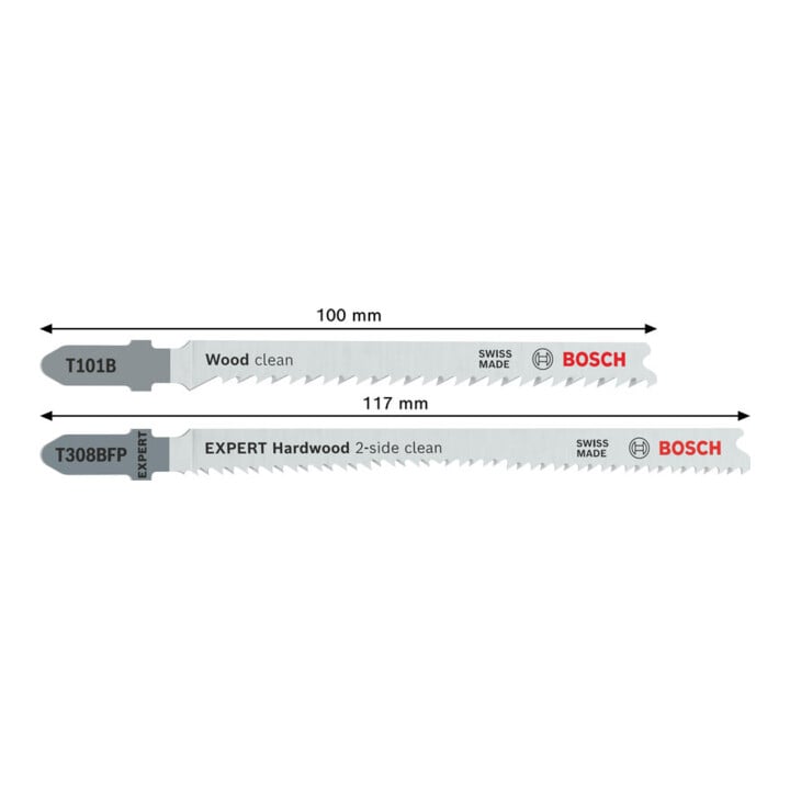 Bosch Decoupeerzaagbladen T101B en T308BFP Set 26-dlg.