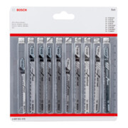 Bosch decoupeerzaagset Clean Precision 10 stuks