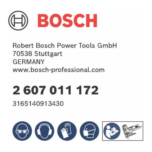 Bosch decoupeerzaagset Clean Precision 10 stuks