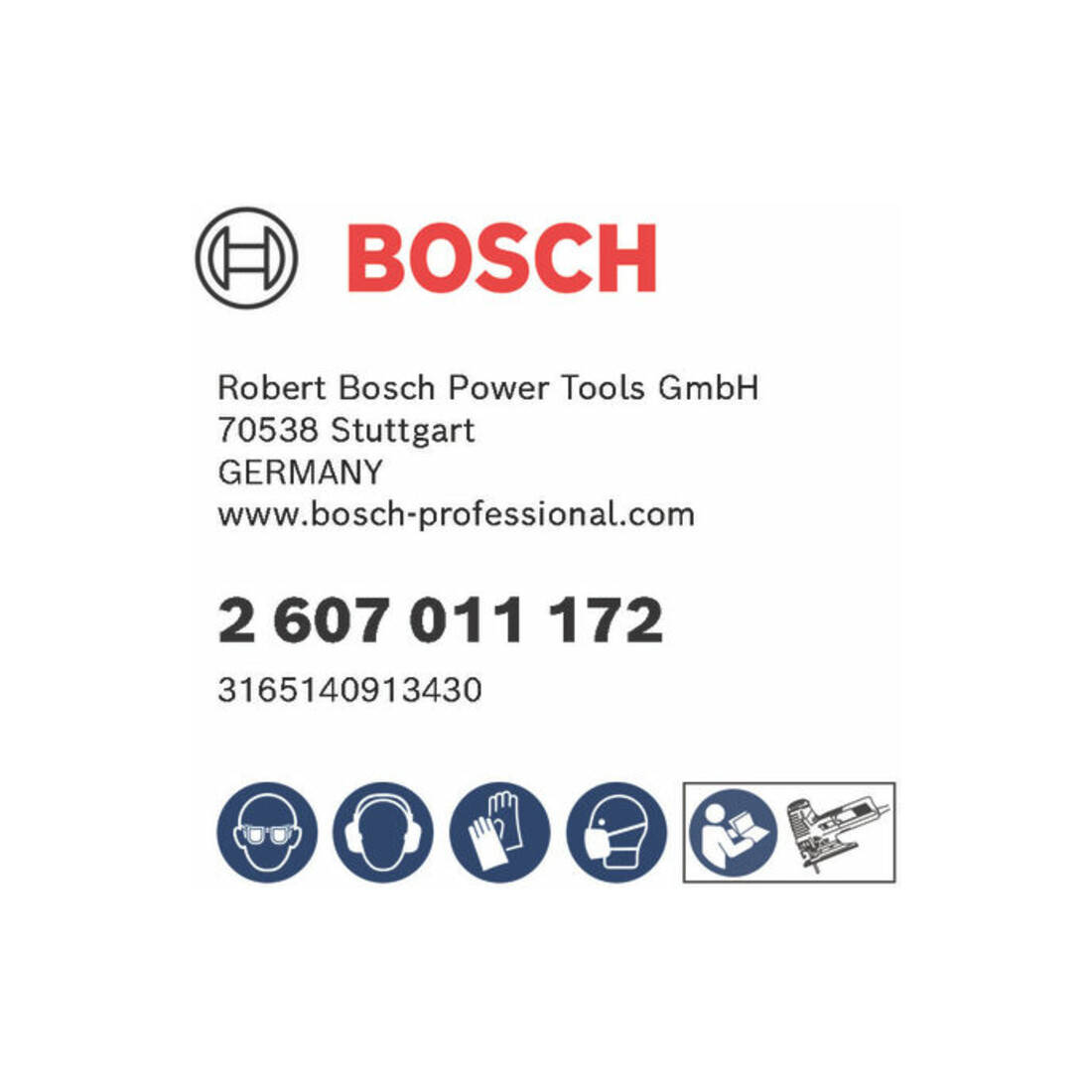 Bosch decoupeerzaagset Clean Precision 10 stuks
