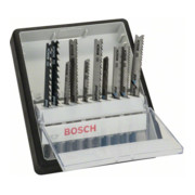 Bosch decoupeerzaagset Robuust LijnWood and Metal T-schacht 10 stuks