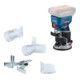 Bosch Défonceuse sans fil GKF 18V-8-1