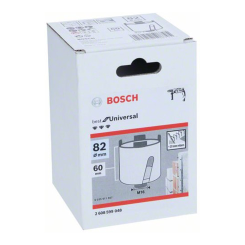 Bosch Diamant-Dosensenker 82 mm, 60 mm, 4 Segmente, 10 mm