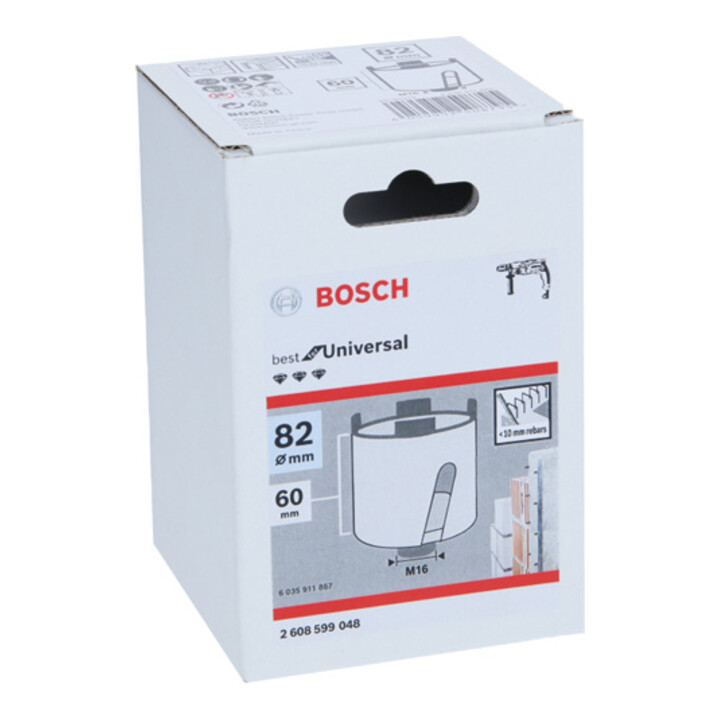 Bosch Diamant-Dosensenker 82 mm, 60 mm, 4 Segmente, 10 mm