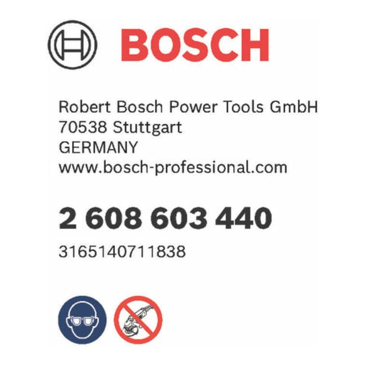 Bosch diamant polijstschijf houder M10 100 mm 6 mm