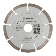 Bosch Diamanttrennscheibe für Baumaterialien