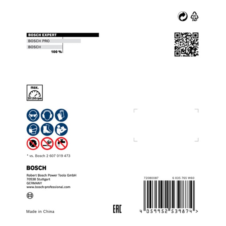 BOSCH Diamant-Trennscheibe, Scheiben-⌀: 76mm