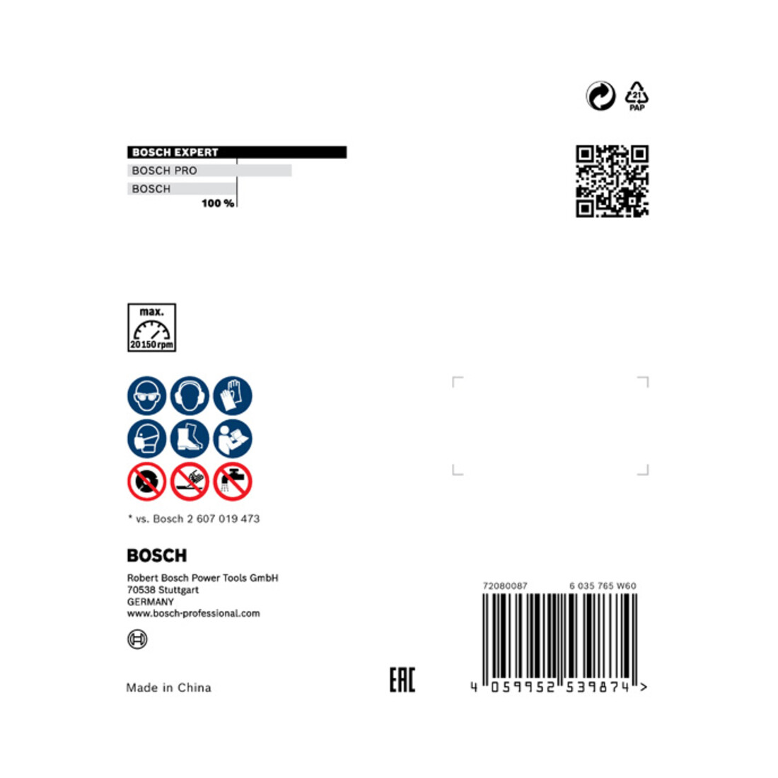 Bosch EXPERT HardCeramic Diamanttrennscheiben