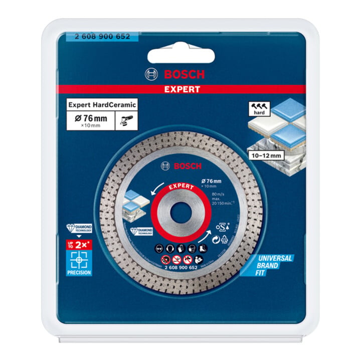 BOSCH Diamant-Trennscheibe, Scheiben-⌀: 76mm