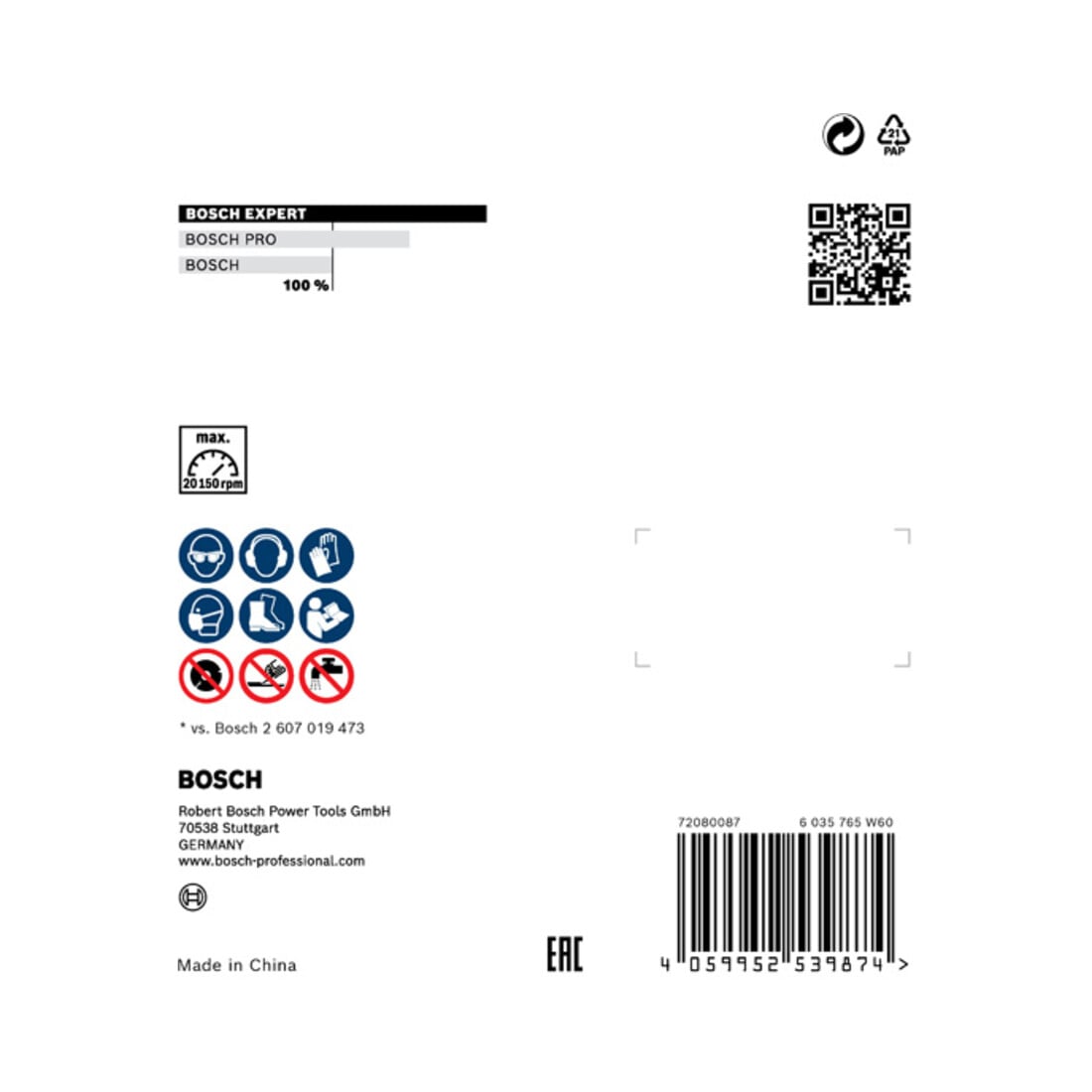 Bosch EXPERT HardCeramic Diamanttrennscheiben