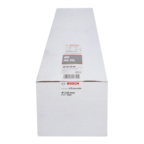 Bosch Diamantbohrkrone Standard for Concrete 1 1/4" UNC 132 mm 450 mm 11 10 mm