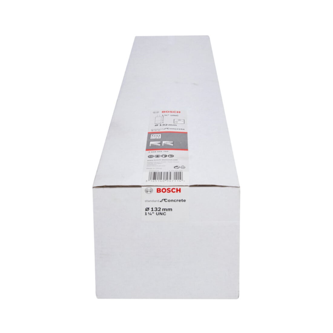 Bosch Diamantbohrkrone Standard for Concrete 1 1/4" UNC 132 mm 450 mm 11 10 mm
