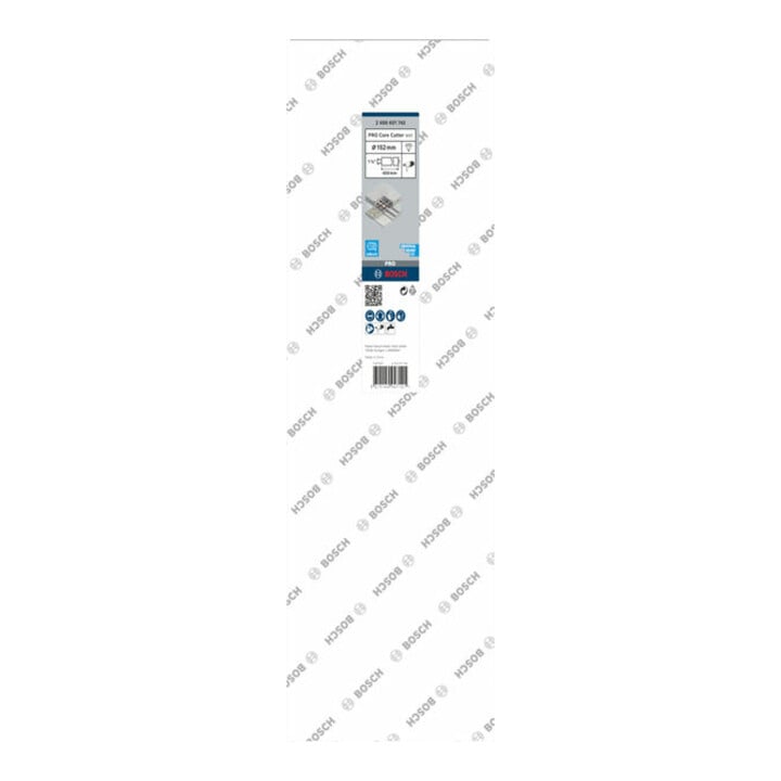 Bosch Diamantbohrkrone Standard for Concrete 1 1/4" UNC 152 mm 450 mm 12 10 mm