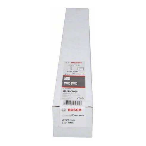 Bosch Diamantbohrkrone Standard for Concrete 1 1/4" UNC 52 mm 450 mm 5, 10 mm