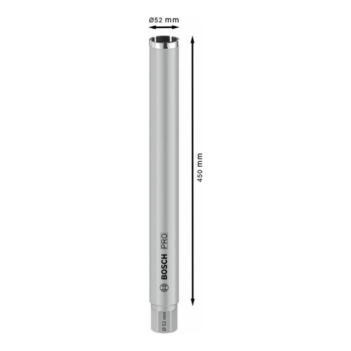 Bosch Diamantbohrkrone Standard for Concrete 1 1/4" UNC 52 mm 450 mm 5, 10 mm