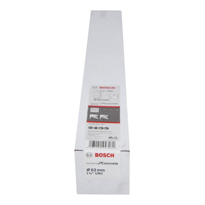 Bosch Diamantbohrkrone Standard for Concrete 1 1/4" UNC 62 mm 450 mm 6, 10 mm