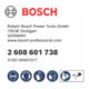 Bosch Diamantbohrkrone Standard for Concrete 1 1/4" UNC 72 mm 450 mm 7, 10 mm