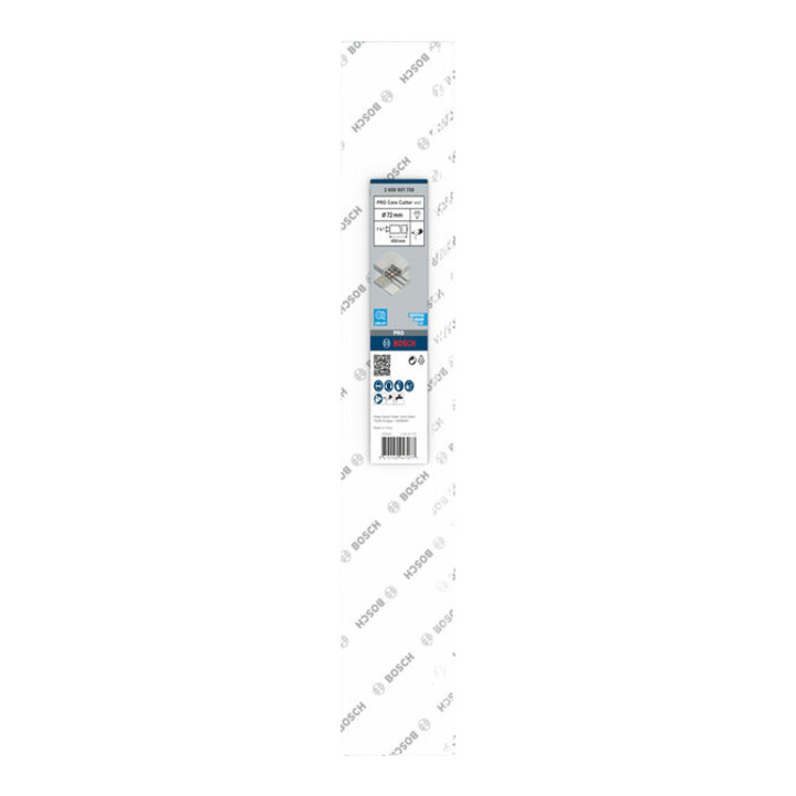 Bosch Diamantbohrkrone Standard for Concrete 1 1/4" UNC 72 mm 450 mm 7, 10 mm