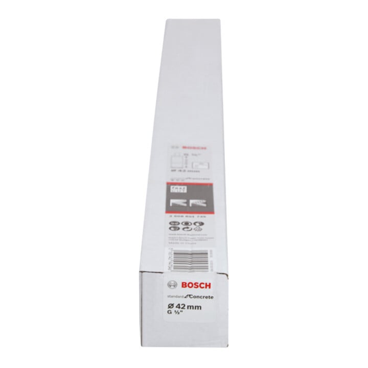 Bosch Diamantbohrkrone Standard for Concrete G 1/2'' 42 mm 400 mm 4, 10 mm
