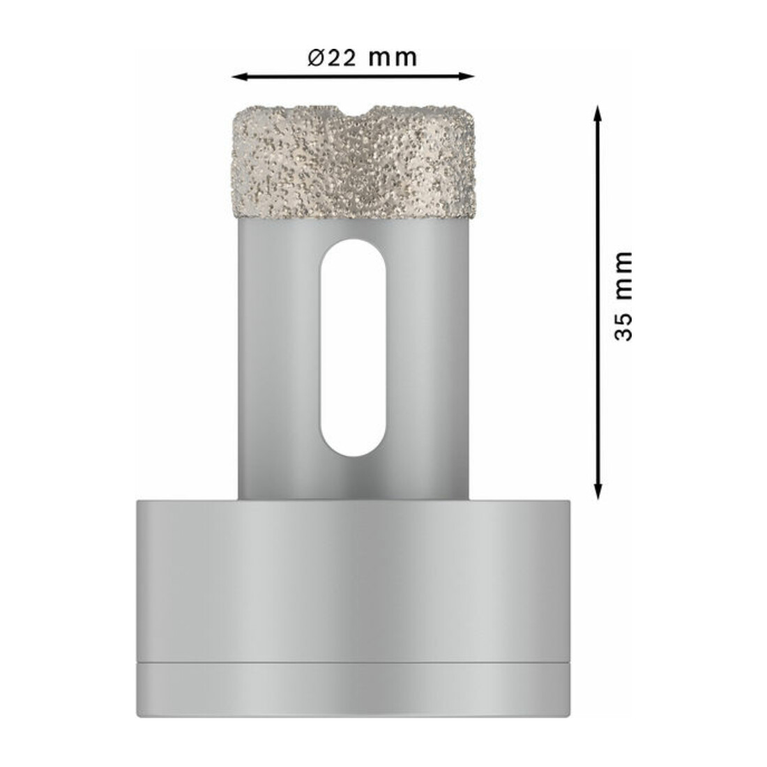 Bosch X-LOCK Diamantdroogboor Best for Ceramic Dry Speed