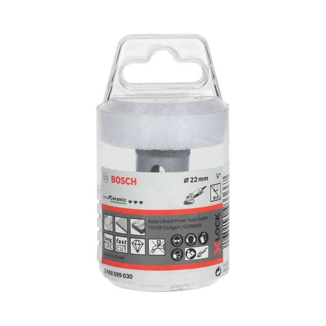 Bosch X-LOCK Diamantdroogboor Best for Ceramic Dry Speed
