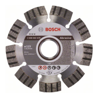 Bosch diamantdoorslijpschijf Best for Abrasive