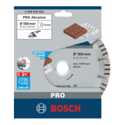 Bosch diamantdoorslijpschijf Best for Abrasive 180 x 22,23 x 2,4 x 12 mm-4