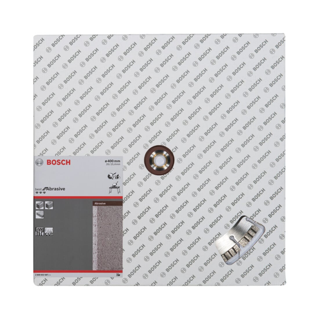 Bosch diamantdoorslijpschijf Best for Abrasive 400 x 20,00/25,40 x 3,2 x 12 mm