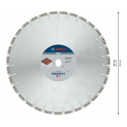 Bosch diamantdoorslijpschijf Best for Abrasive 450 x 25,40 x 3,6 x 12 mm-5
